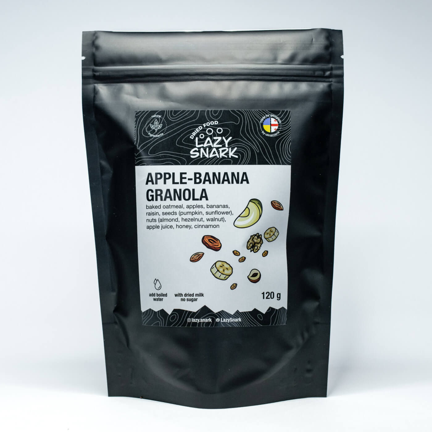 Granola Apple + Banana (Outdoor)