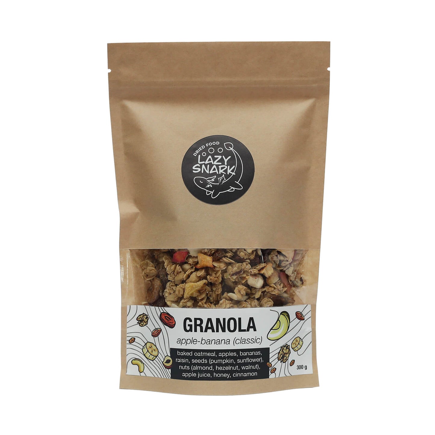 Granola Apple + Banana (Every day)